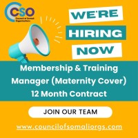 We're Hiring! 
Membership & Training  Manager 2024 (Maternity Cover) Part Time